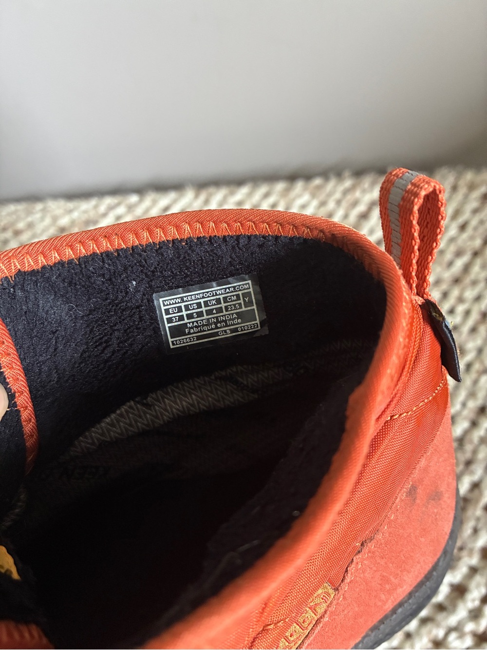 Keen Kids Orange Lace-Up Chukka Boots - Picture 9 of 9